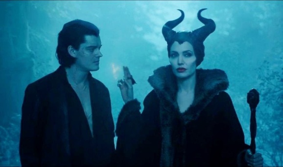 Maleficent and Diaval